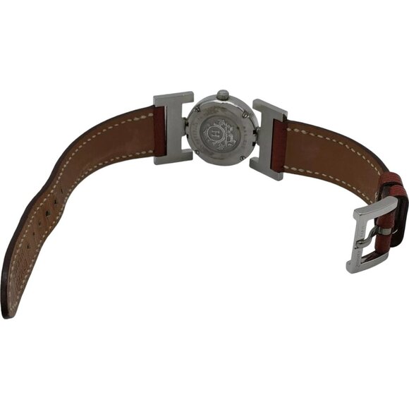 488435AQ (S6) Hermes Watch PA1.210 21mm Women's Brown Stainless Steel - Picture 6 of 9
